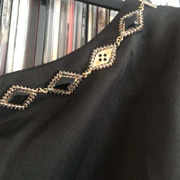 Betsey Johnson Black Dress Size 14 - Picture 4 of 5